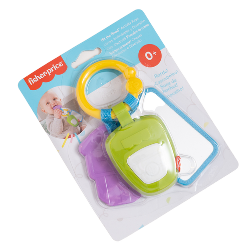 Fisher Price Hit the Road Activity Keys Baby Rattle Toy