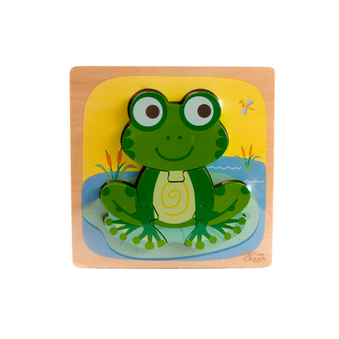 3D Frog Wooden Jigsaw Puzzles
